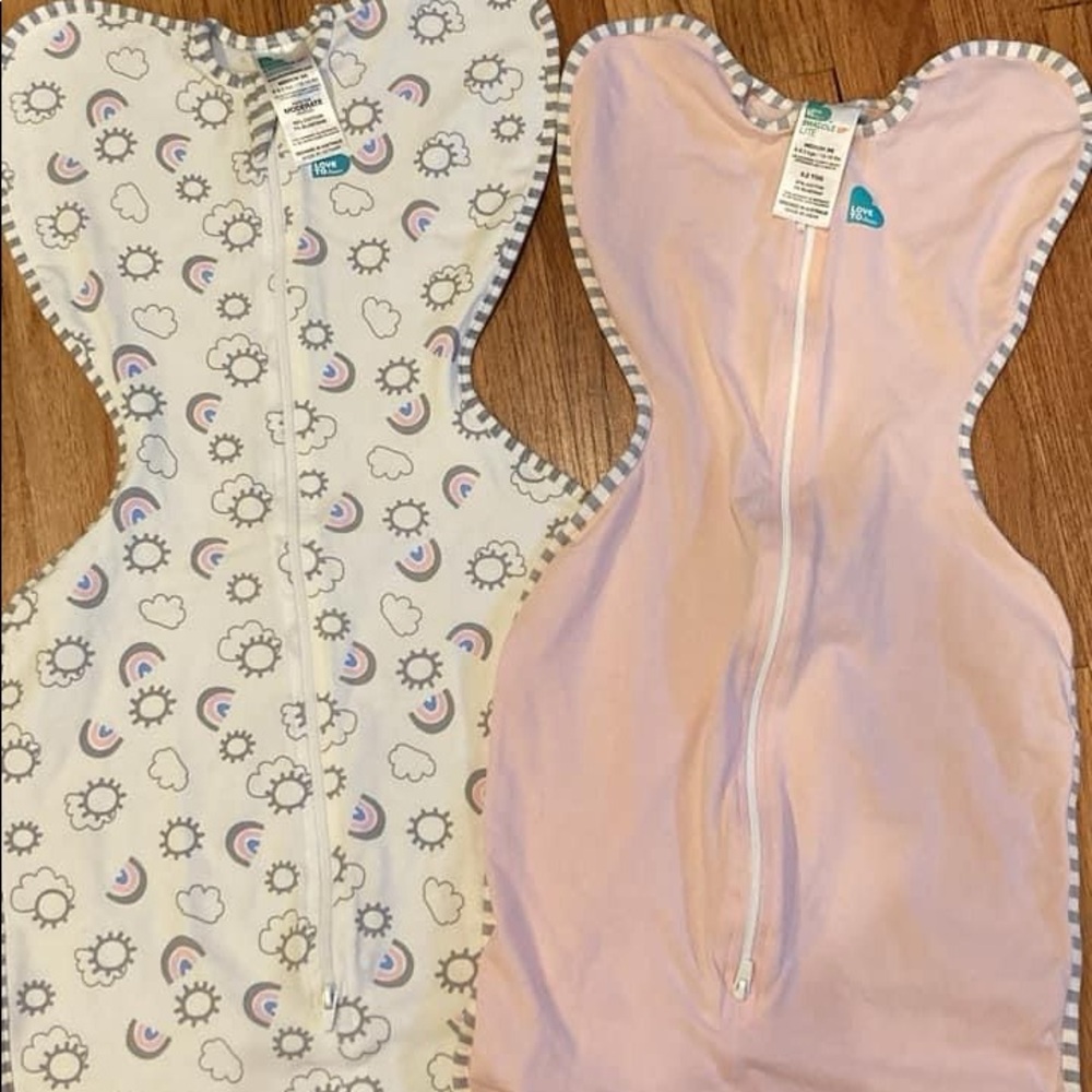Two Love to Dream Swaddles size Medium